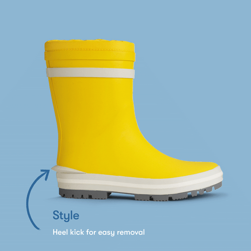 Start-Rite Big Puddle, Yellow water resistant wellies 9934_5